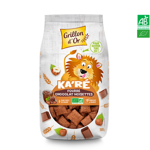 Ka'Ré Chocolat Noisette 500gr Grillon d'Or