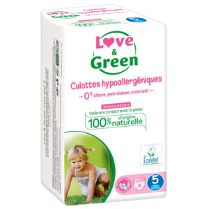 Culotte-Hypoallergénique-d’Apprentissage-Taille-5-12-à-18kg-Love&Green Culotte Hypoallergénique d’Apprentissage Taille 5 12 à 18kg Love&Green