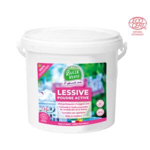 Lessive en Poudre 100% Naturelle 4kg Bulle Verte