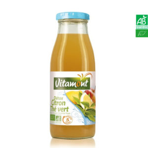 Jus détox Citron Thé Vert Bio 50cl Vitamont