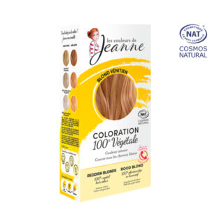Coloration 100% Bio & Végétale Blond Vénitien Les Couleurs de Jeanne