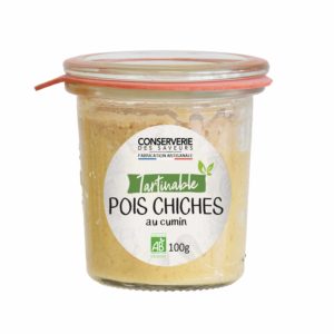 Houmous de Pois Chiches au Cumin 100g Conserverie des Saveurs