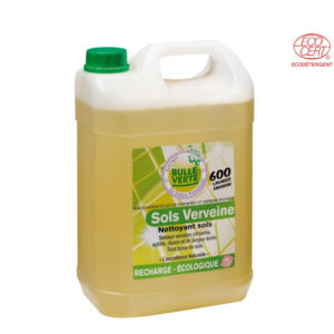 Nettoyant Sols Verveine Naturel 5 kg Bulle Verte