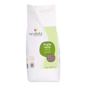 Argile Verte Surfine 1kg Argiletz