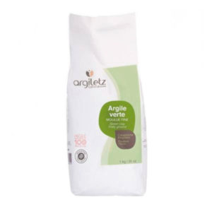 Argile Verte Moulue Fine 1kg Argiletz