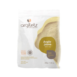 Argile Jaune Ultra Ventilée 200g Argiletz