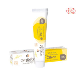 Dentifrice Citron 75ml Argiletz Dentifrice Citron 75ml Argiletz
