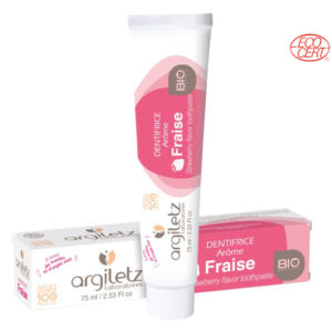 Dentifrice Fraise 75ml Argiletz Dentifrice Fraise 75ml Argiletz