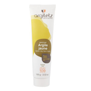 Masque Argile Jaune Tube 100g Argiletz