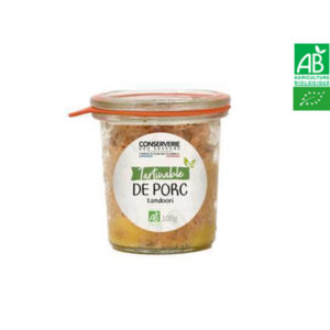 Tartinable de Porc Tandoori 100g Conserverie des Saveurs