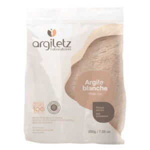 Argile Blanche Ultra Ventilée 200g Argiletz