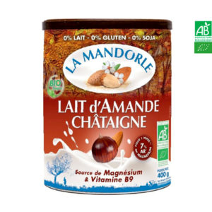 Lait d'Amande Châtaigne Fleur de Châtaigne 400gr La Mandorle