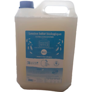 Lessive Bébé Biologique 5L Savons Arthur