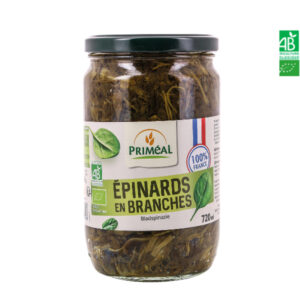 Epinards en Branche Bio France 720ml Priméal