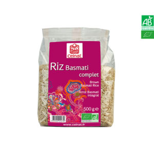 Riz Long Basmati Complet 500gr Celnat