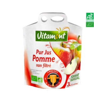 Jus de Pomme Poche Souple 3 Lt Vitamont