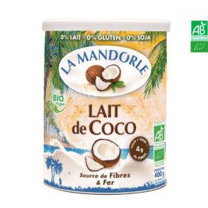 Lait de Coco 400gr La Mandorle