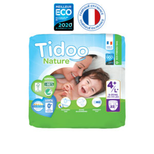 Couche Écologique Taille 4 + 9 à 20 kg 1×23 Tidoo