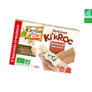 Tartines Ki’Kroc au Sarrasin 270gr Grillon d’Or