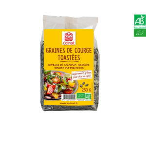 Graines de courges Toastées 250gr Celnat