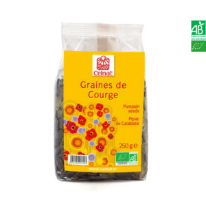 Graines de Courge Bio 250gr Celnat