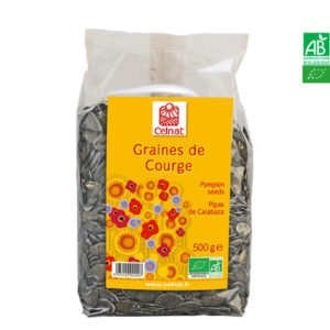 Graines de Courge Bio 500gr Celnat
