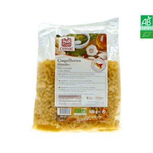 Coquillettes Blanches Bio 500gr Celnat