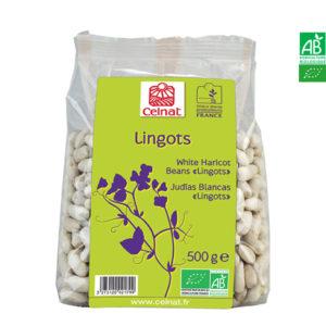 Haricots Blancs Bio Lingots de Vendée 500gr Celnat