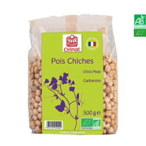 Pois Chiches Bio France 500gr Celnat