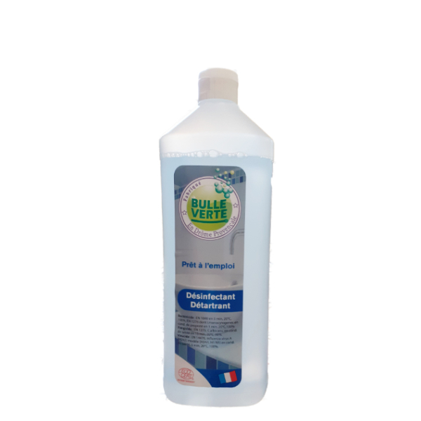 Désinfectant Détartrant 1Lt Bulle Verte