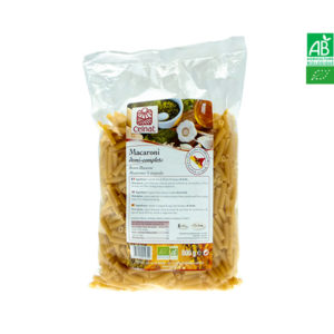 Macaroni Demi-Complets Bio 500gr Celnat