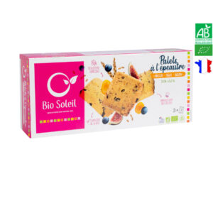 Palets à l'Epeautre 3 Fruits Bio 165g Bio Soleil