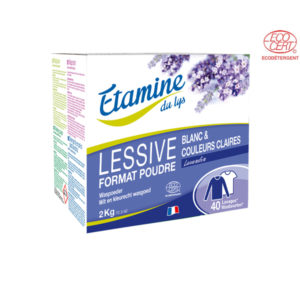 Lessive en Poudre 2 Kg Etamine du Lys
