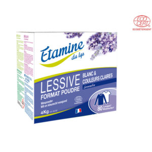 Lessive en Poudre 4 Kg Etamine du Lys