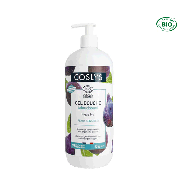 Gel Douche Figues Peau Sensible 1Lt Coslys
