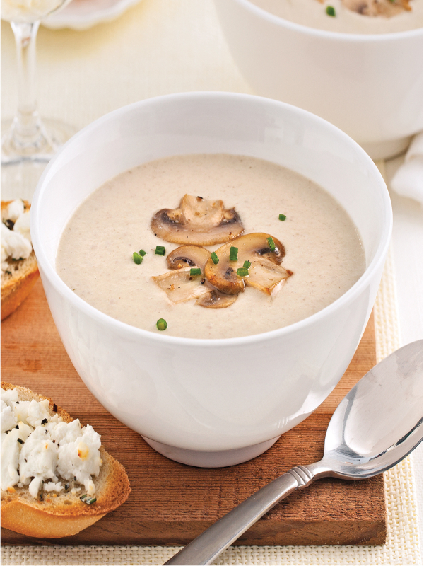 Velouté aux Champignons Tartines Gourmandes