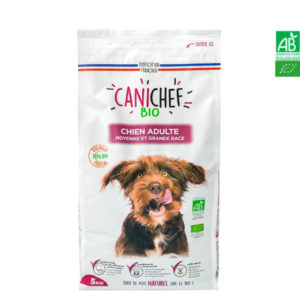 Croquettes pour chien BIO – Chien Moyenne et Grande Race 5kg Canichef
