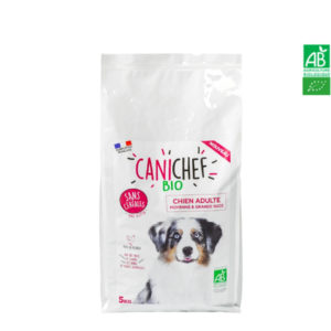 Croquettes pour chien BIO Sans Céréales- Chien Moyenne et Grande Race 5kg Canichef