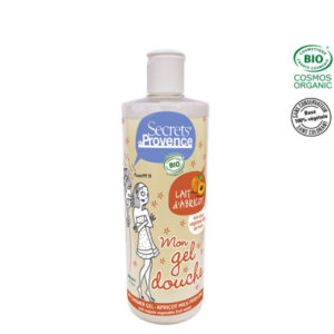 Gel Douche Bio Au Lait d’Abricot 500ml Secret de Provence