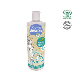 Gel Douche Bio Menthe Froissée 500ml Secret de Provence