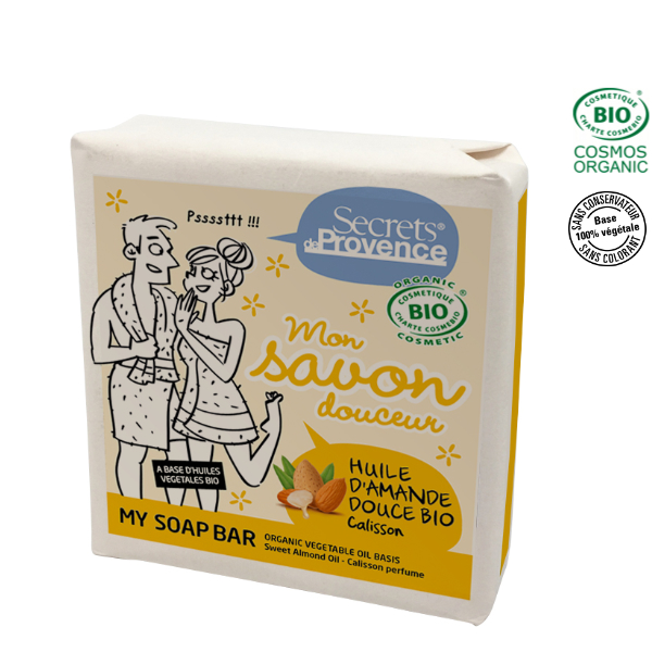 Savon Huile d'Amande Douce Bio 100gr Secret de Provence