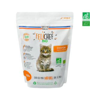 Croquettes Pour Chaton Bio 0.800g – FELICHEF