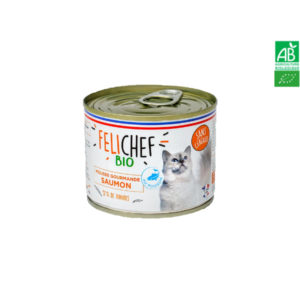 Mousse Gourmande Au Saumon Chat Bio – FELICHEF