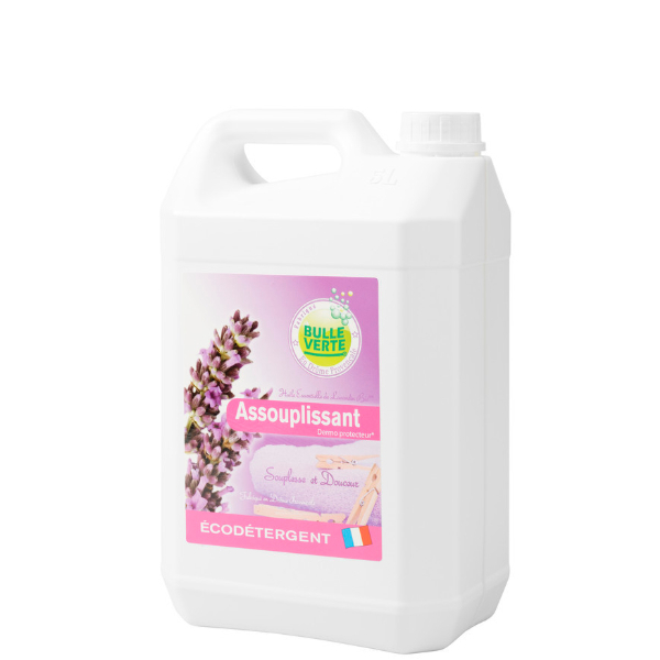 Assouplissant Linge Naturel 5L Bulle Verte