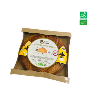 Galette des Rois Bio Frangipane 500g La Pie Curieuse