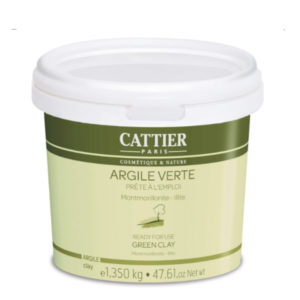 Argile Verte Prête à l'Emploi Pot de 1.350kg Cattier Paris