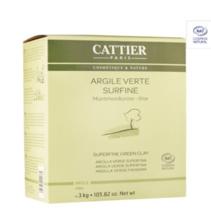 Argile Verte Surfine 3kg Cattier Paris