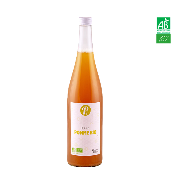 Pur Jus de Pomme Bio 74cl Pressoirs de Provence