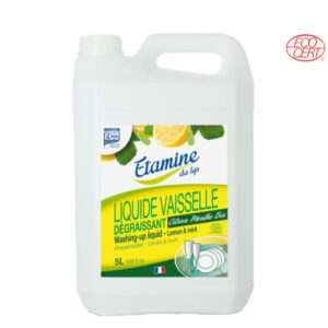 Liquide Vaisselle Citron-Menthe 5Lt Etamine du Lys
