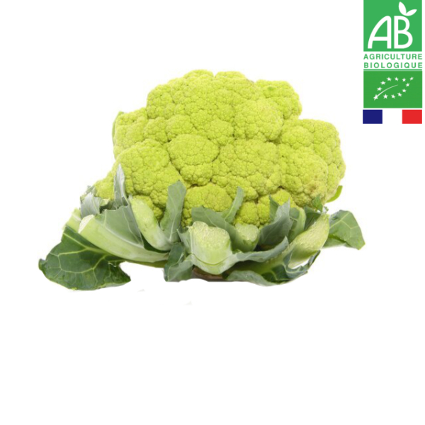 Chou-Fleur Vert Bio A La Pièce